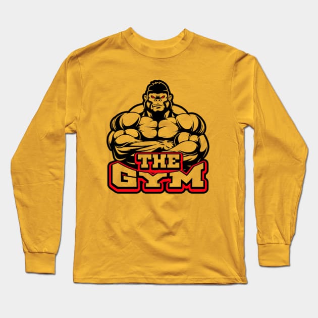 The Gym Long Sleeve T-Shirt by formony designs